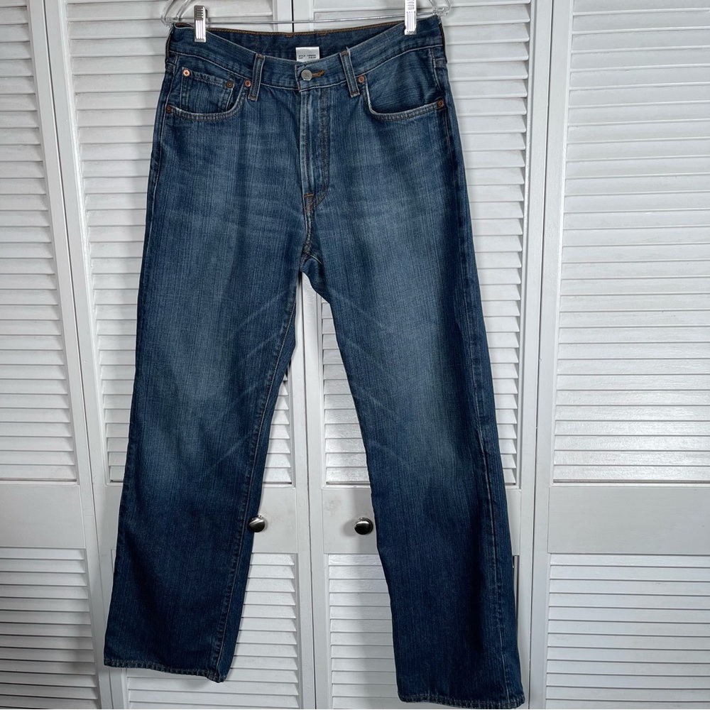 Lucky Brand Dungarees Vintage Y2K Classic Fit Jeans Size 32 Straight Leg